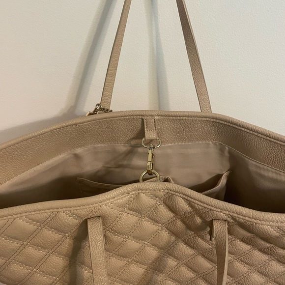 BCBG Paris Quilted Faux Leather Tote - Picture 5 of 10